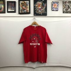 REMERA ALGODON GEORGIA FOOTBALL HANES.