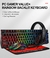 teclado e mouse fone de ouvido mouse na internet