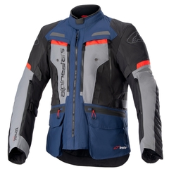 JAQUETA ALPINESTARS BOGOTÁ PRO DRYSTAR AZUL MARINHO PRETO VERMELHO