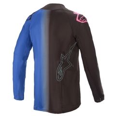 CAMISA ALPINESTARS TECHSTAR PHANTOM PRETO/AZUL - comprar online