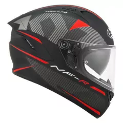 CAPACETE KYT NFR LOGOS VERMELHO FOSCO - comprar online