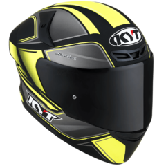 CAPACETE KYT TT COURSE TOURIST AMARELO FLUO - TRILHA FORTE