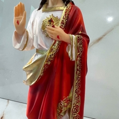 Imagem Sagrado Coração de Jesus em Resina Importada 30cm na internet
