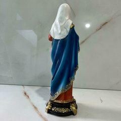 Imagem imaculado Coração de Maria em Resina Importada 30cm - loja online
