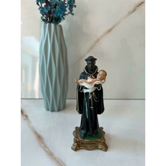 Imagem de São Benedito Resina - 15cm / 20 cm / 30cm - loja Frei Mariano