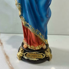 Imagem imaculado Coração de Maria em Resina Importada 30cm - comprar online