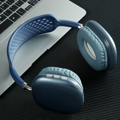 Fone de ouvido P9 sem fio Bluetooth com microfone