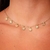 Choker Conchinha Estilo Boho Chic