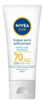 PROTETOR SOLAR FACIAL TOQUE SECO ANTISSINAIS FPS70 NIVEA SUN