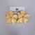 Brinco Esmaltado Uma Flor de Hortência Dourada e Amarelo