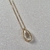 Colar Gota Pedras Cristal Zircônia Autoria