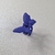 Pirainha Borboleta Acrílico Roxo Autoria