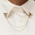 Broche Dourado Abelha em Correntaria