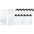 XITUO 24Pcs Conjunto de Talheres Premium Aço Inoxidável Bife Faca Garfo Colher de Café Várias Cores Conjunto de Talheres Pode Lavar Louça - Product Space