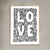 Cuadro Love - comprar online