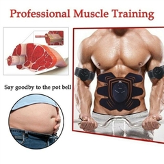 Imagem do Instrutor de musculatura abdominal, estimulador de imprensa esportiva, equipamento de ginástica, aparelho de treinamento, máquina de exercício de barriga elétrica doméstica