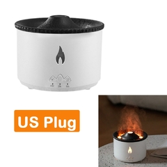 Umidificador fogo simulação