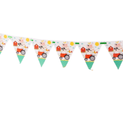 BANDERIN ESTAMPADO GRANJA X 12 - comprar online