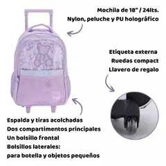 Mochila Filgo Starpak con ruedas 18'' CUTE en internet