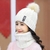 Gorros de malha de inverno 2021 gorros femininos grossos e quentes gorros de caveiras gorros de malha feminina gorros de letras conjuntos de equitação ao ar livre na internet