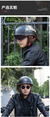Capacete de motocicleta retrô Bobber/Cafe Racer/Chopper/Bagger Meio capacete Scooter Moto Capacete de equitação Capacetes de piloto de jato vintage - comprar online