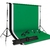 Imagem do Kit de suporte de fundo de fotografia SH com sistema de suporte de suporte ajustável Cenários para estúdio de fotografia Chromakey moldura de tela verde