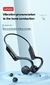 Lenovo X4 Bone Conduction Fone de ouvido Bluetooth Fone de ouvido esportivo Fone de ouvido sem fio à prova d'água com microfone Gancho de orelha TWS Bass Hifi Stereo