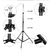Kit de suporte de fundo de fotografia SH com sistema de suporte de suporte ajustável Cenários para estúdio de fotografia Chromakey moldura de tela verde - comprar online