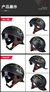 Capacete de motocicleta retrô Bobber/Cafe Racer/Chopper/Bagger Meio capacete Scooter Moto Capacete de equitação Capacetes de piloto de jato vintage - comprar online