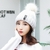 Gorros de malha de inverno 2021 gorros femininos grossos e quentes gorros de caveiras gorros de malha feminina gorros de letras conjuntos de equitação ao ar livre - comprar online