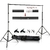 Kit de suporte de fundo de fotografia SH com sistema de suporte de suporte ajustável Cenários para estúdio de fotografia Chromakey moldura de tela verde