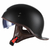Capacete de motocicleta retrô Bobber/Cafe Racer/Chopper/Bagger Meio capacete Scooter Moto Capacete de equitação Capacetes de piloto de jato vintage - comprar online