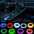Iluminação interior do carro Luzes led decorativas Fiação EL Faixa de néon Auto flexível Luz ambiente USB Acessório para lâmpada de atmosfera de festa - loja online