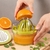 Imagem do Multifuncional manual espremedor de laranja limão romã espremedor de suco de pressão espremedor de frutas prensa doméstica
