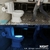 Assento de vaso sanitário LED luz noturna