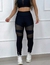 Calça Legging Detalhe de Redinha Lateral na internet