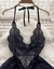 Camisola Sem Virilha em Renda Sexy Body-Sainha