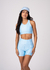 SHORT RUNNER AZUL CANDY - Luah Fitwear