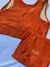 CONJUNTO CANELADO TOP RADIANT - RUST - Luah Fitwear