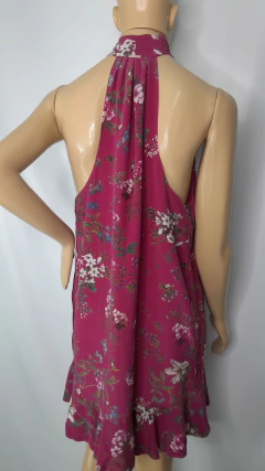Imagem do VESTIDO HALTER SEDA FLORAL LE LIS BLANC — TAMANHO M