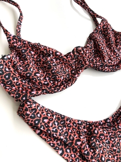 Conjunto Meia taça Zahir Onça rosa