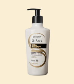 Combo Siàge Cica-Therapy: Shampoo 400ml + Condicionador 400ml + Máscara Capilar 250g + Leave-In 100ml - Ana's Empório Cosméticos