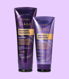 Combo Siàge Resgate Imediato: Shampoo 250ml + Condicionador 200ml