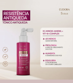 Combo Siàge Antiqueda Shampoo 300ml + Condicionador 280ml + Tônico 100ml - comprar online