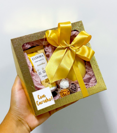 Presente Baunilha Ouro (Hidratante + Sabonete)