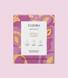 Imagem do Combo Instance Ameixa e Praliné: Creme Corporal 400ml + Sabonete em Barra 4x80g
