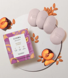 Combo Instance Ameixa e Praliné: Creme Corporal 400ml + Sabonete em Barra 4x80g