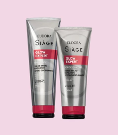 Combo Siàge Glow Expert: Shampoo 250ml + Condicionador 200ml