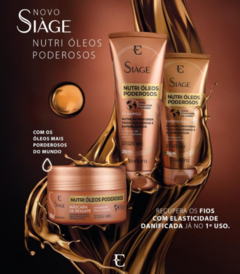Kit Siàge Nutri Óleos Poderosos Shampoo + Condicionador - Ana's Empório Cosméticos