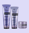 Combo Siàge Acelera o Crescimento: Shampoo 250ml + Máscara Capilar 250g + Condentrado de Proteína 80g